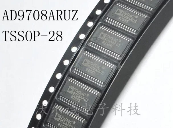 10adet AD9708ARUZ - TSSOP-28 Package Digital-Analog Converter - DAC - Brand New, Original and Genuine Product