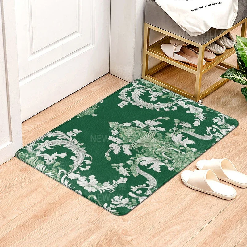 House entrance carpet Home door mat Modern Nordic style Room Bath Foot bathroom non-slip Kitchen water absorption rugs Abstract