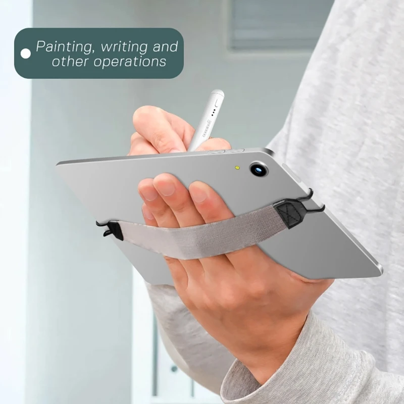 Universal Tablets Grip Holder with Metal Bracket Tablets Holder Strap Elastic Stretching Band Strap Tablets Holder Dropship