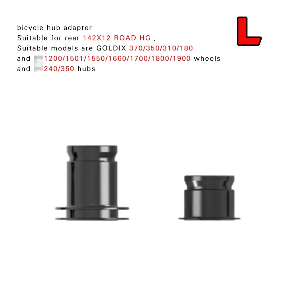 Freies Verschiffen GOLDIX Mountain Road Kies Bike Hub Adapter für M370 310 180 Serie für SHIMANO/SRAM 11S 12S