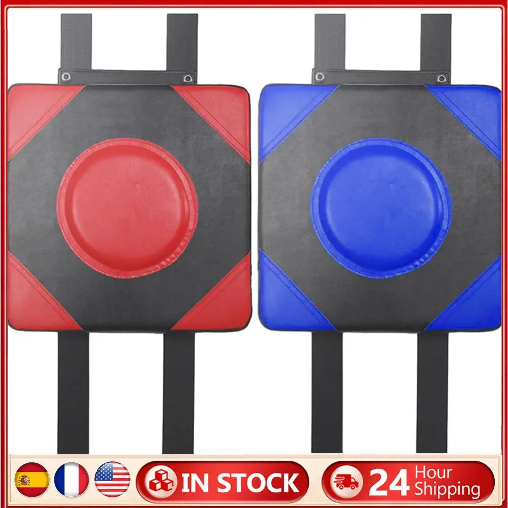 

Boxing Punch Target PU Leather Square Wall Target Adjustable Height Boxing Training Sandbag Punching Bag for Fitness Taekwondo