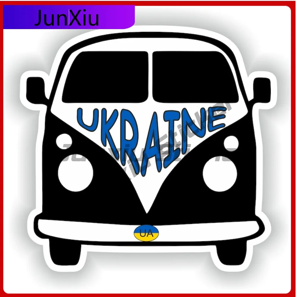 

Van Ukraine Sticker Funny Cool Funny Boat SUV Waterproof Vehicle Decor Vinyl Decal For Car Truck SUV Window Bumper Laptop