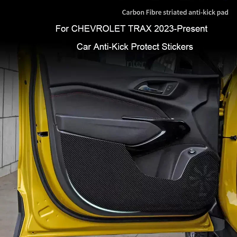 

For CHEVROLET TRAX 2023-Present Car B-Pillar Door Anti-Kick Protect Pad Auto Trunk Anti-Dirty Scratch Resistant Accessories