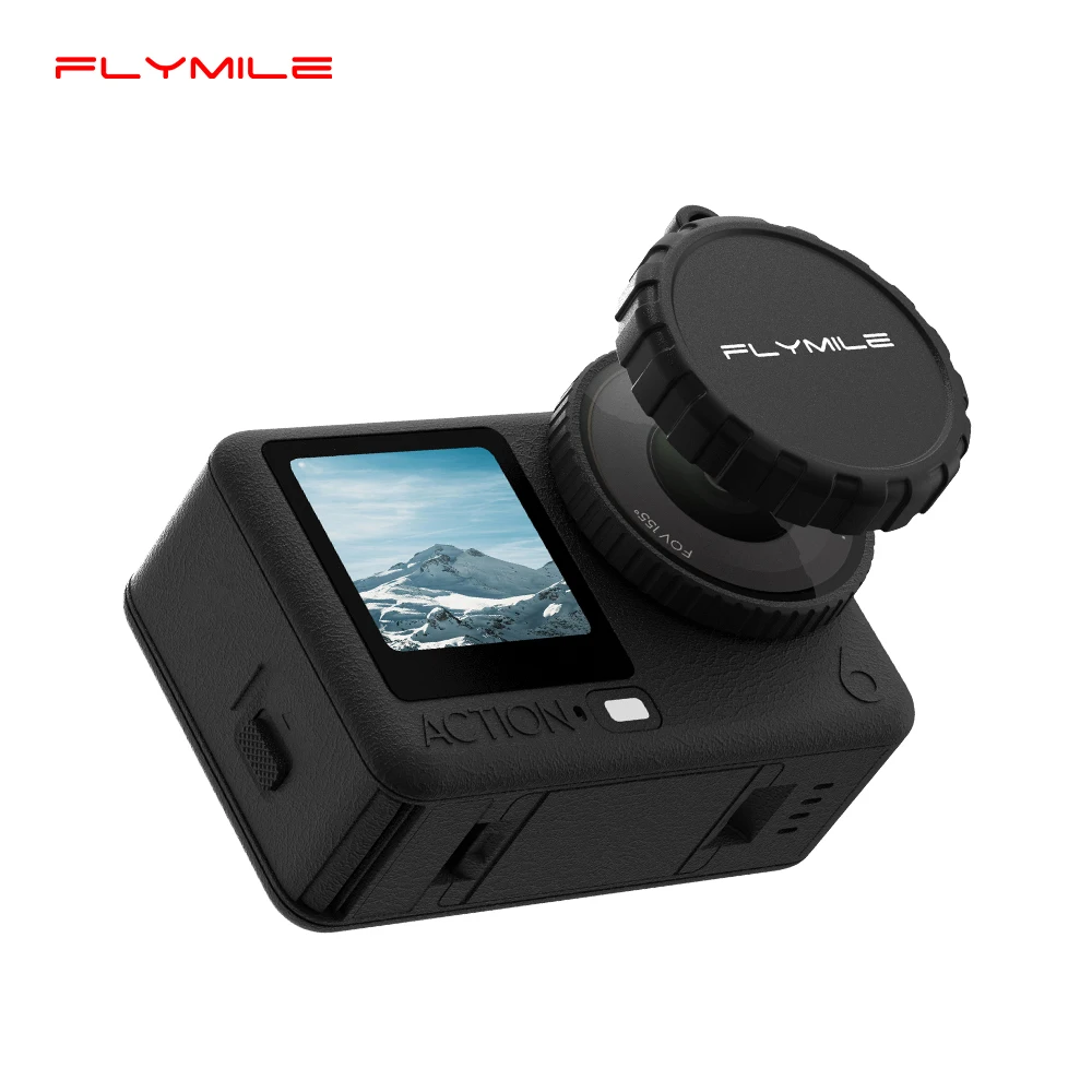 

Flymile Action 6 Lens Cap For DJI OSMO Action 6 Accessories Camera Silicone Anti-scratch Protective Cover Dustproof Case