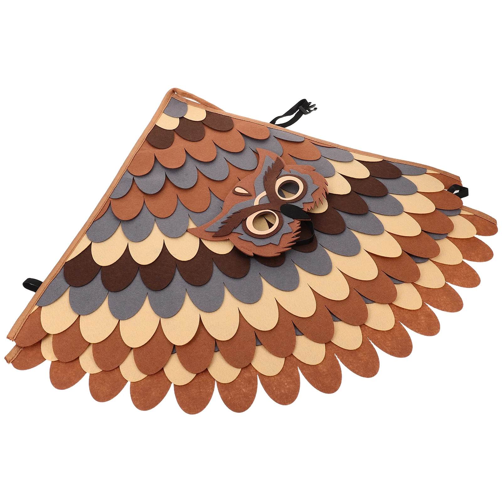 

Owl Chicken Parrot Bird Costume Lightweight Felt Wings for Kids School Events Animal Role Costume Owl Toys for Kids