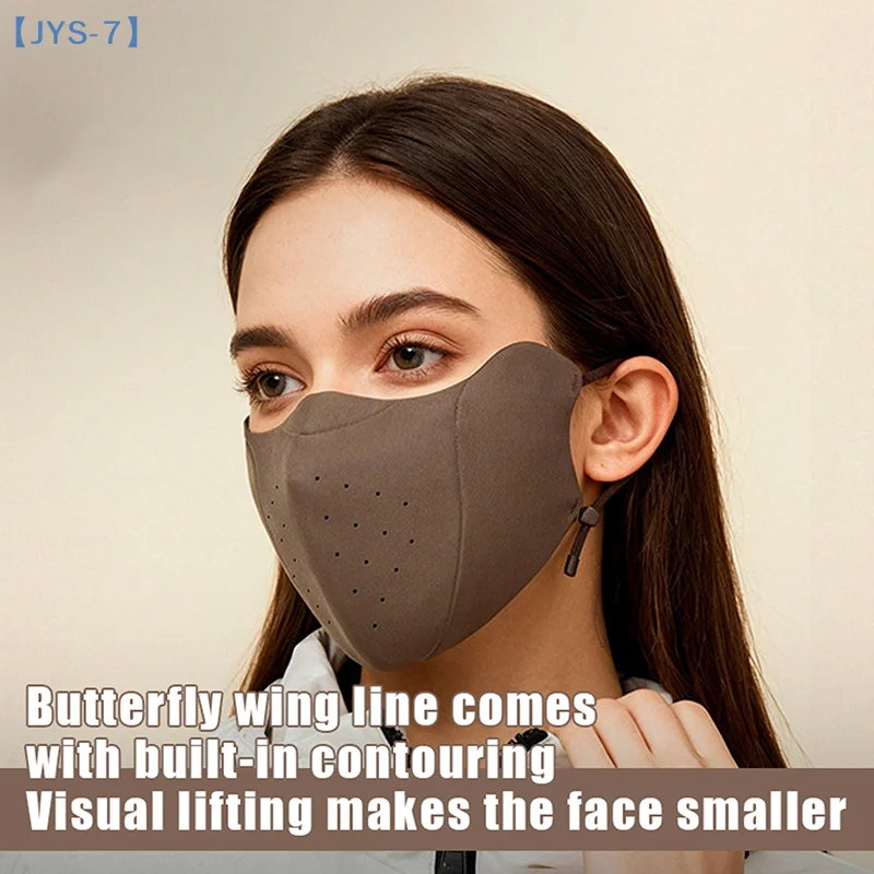 【JYS-7】غطاء رأس مضاد للتجمد للدراجات النارية للتزلج في الشتاء، نصف حماية للوجه، قناع أذن دافئ من الصوف، قناع وجه مقاوم للرياح