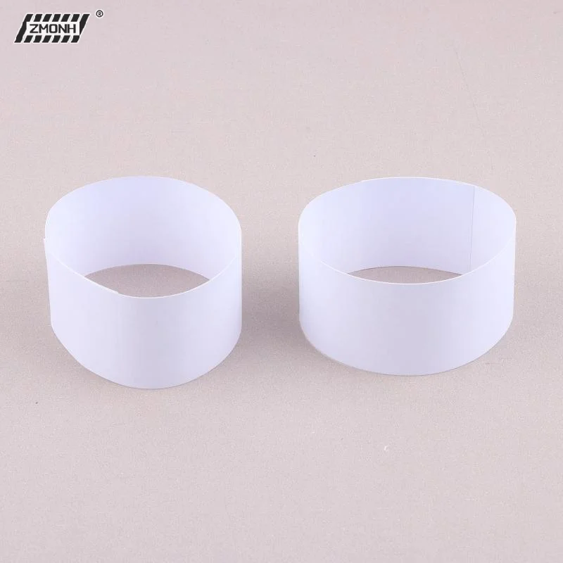 

[H]100pcs Money Bands Self-adhesive Tear Resistant Self Sealing Cash Straps Professional White Money Wrappers For Supermarkets