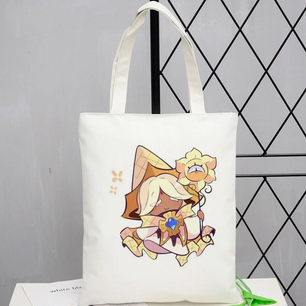 Shadow Milk Cookie tote bag reusable totebag personnalisable y2k shoulder  femme