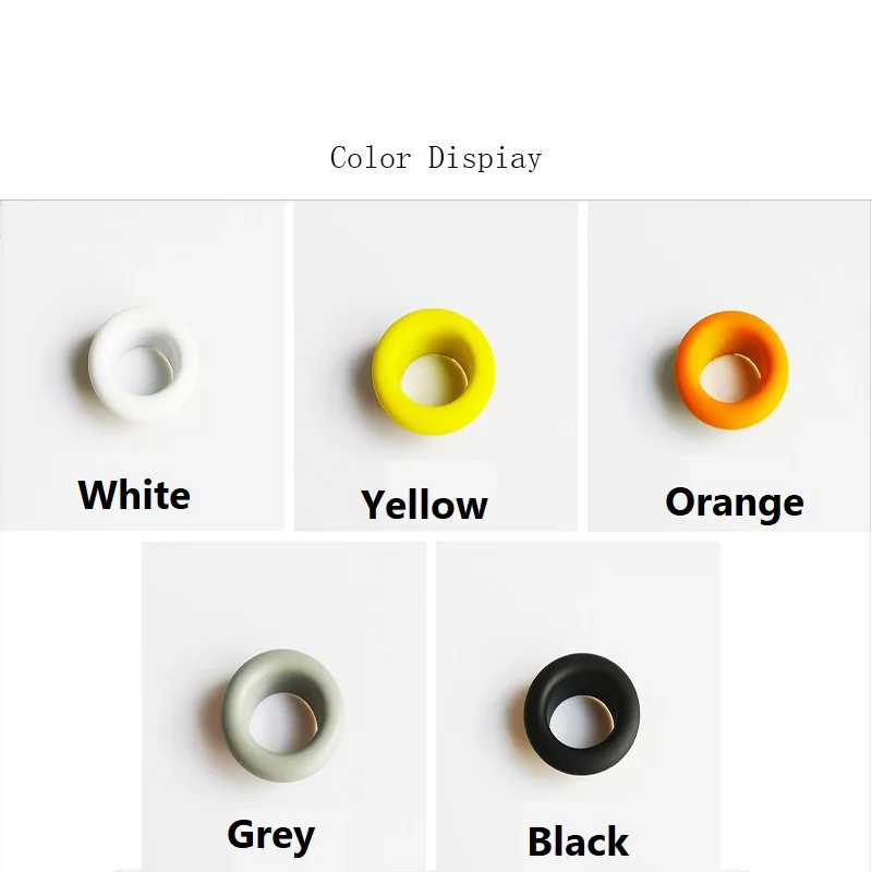 8mm Multicolor Hollow Rivet Eyelets Buttonholes Buckle Hole For DIY Leathercraft Scrapbooking Shoes Belt Cap Bag Tags Clothes