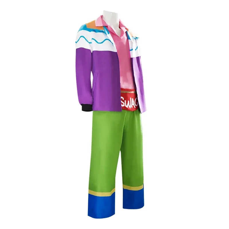 DY2025Anime Game Undertale AU Fresh Sans Cosplay Costume Colour Hip Hop Style Coat Hat Uniform Full Set Adult Man Woman Carnival