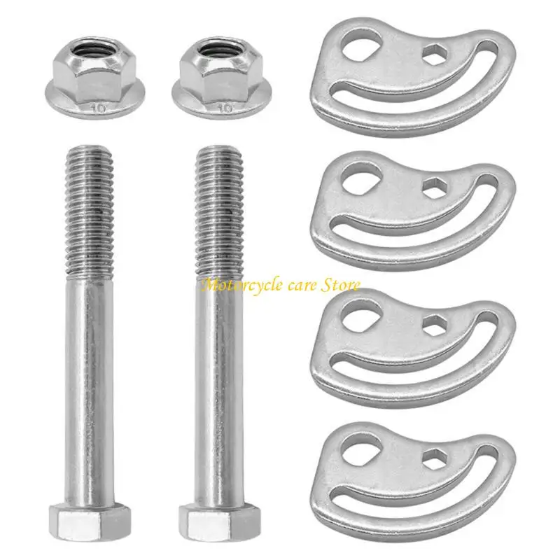 

U75F Metal Cambers Adjusting Bolts Alignment Cambers set for Car Suspension Upgrades
