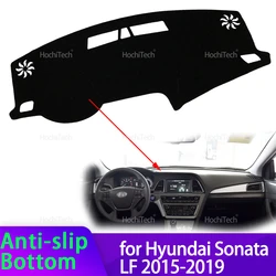 For Hyundai Sonata LF 2015 2016 2017 2018 2019 High Quality Dashboard Mat Dashmat Cover Pad Sunshade Carpet Accessories