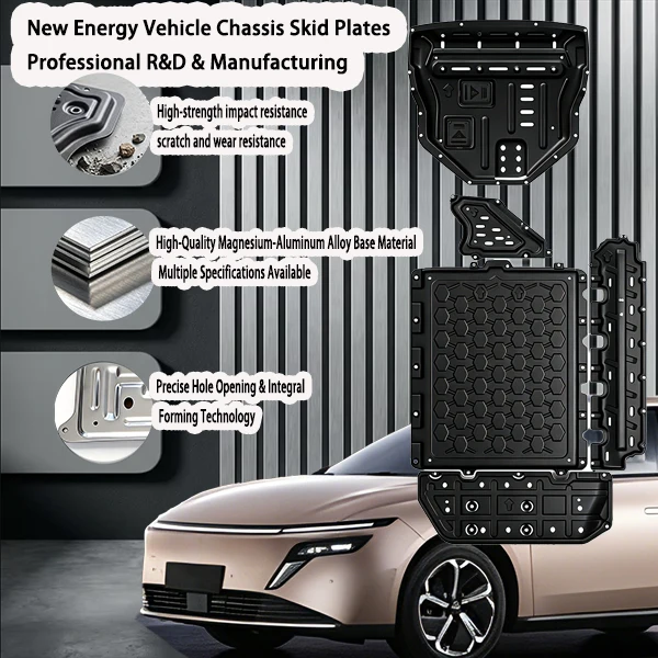 For N6 Chassis Guard Accessories, Heavy Duty Steel & Lightweight Magnesium Aluminum Alloy Bottom Protection Plate