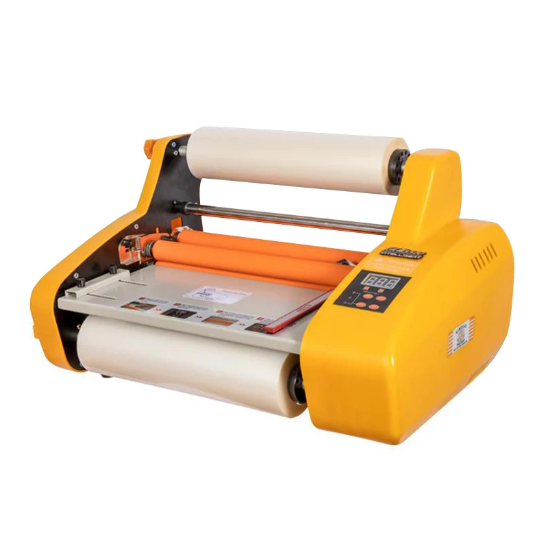 bopp thermal  film  lamination film machine   Roll 350 lamination machine hot roll laminating machine