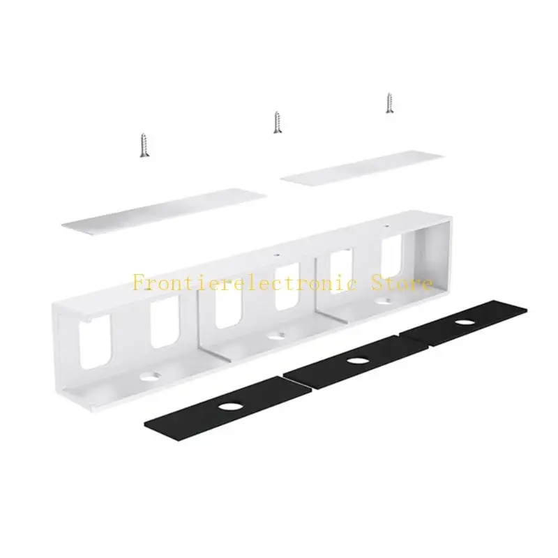 G8DB Heavy Duty Metal Computer Stand For Laptop Studio Vertical Under Table Installation With AntiScratch Protections