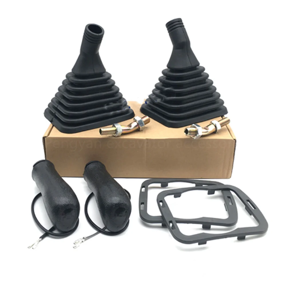 1 pcsExcavator Parts For Sany SY55 60 65 75 135 205 215 235-8-9 Joystick Handle Glue Walking Dust Cover