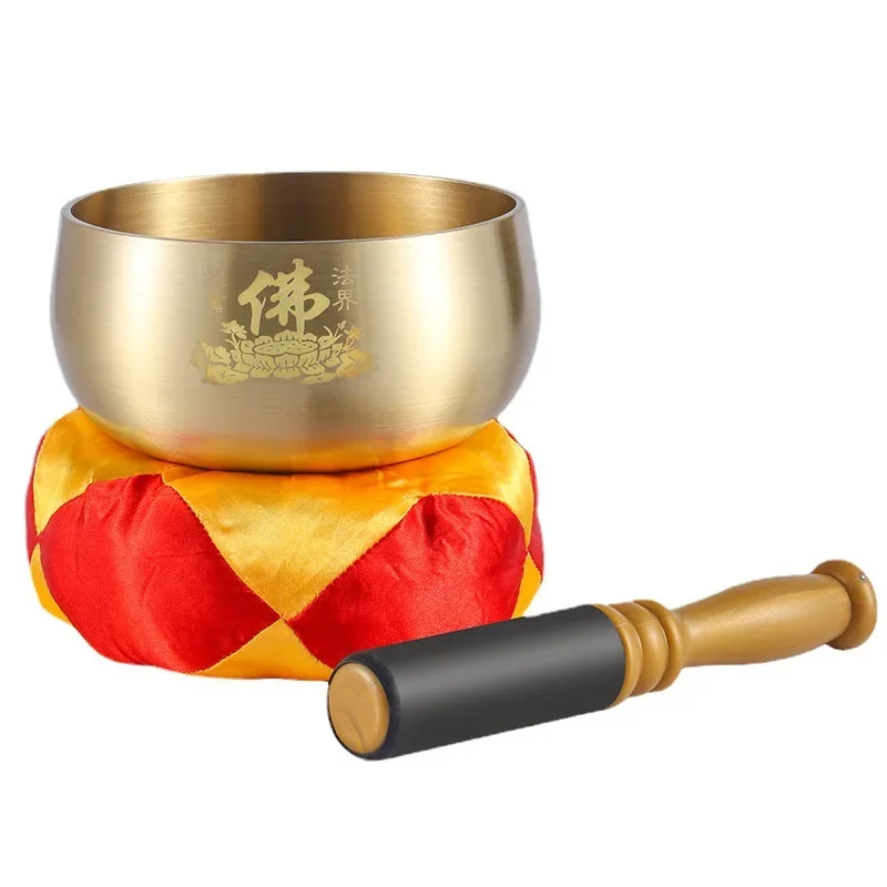 Genuine Tibetan Singing Bowl, Singing Healing Bowl, Ayurveda, Original Sound, Bronze Musical Instrument professional Gift