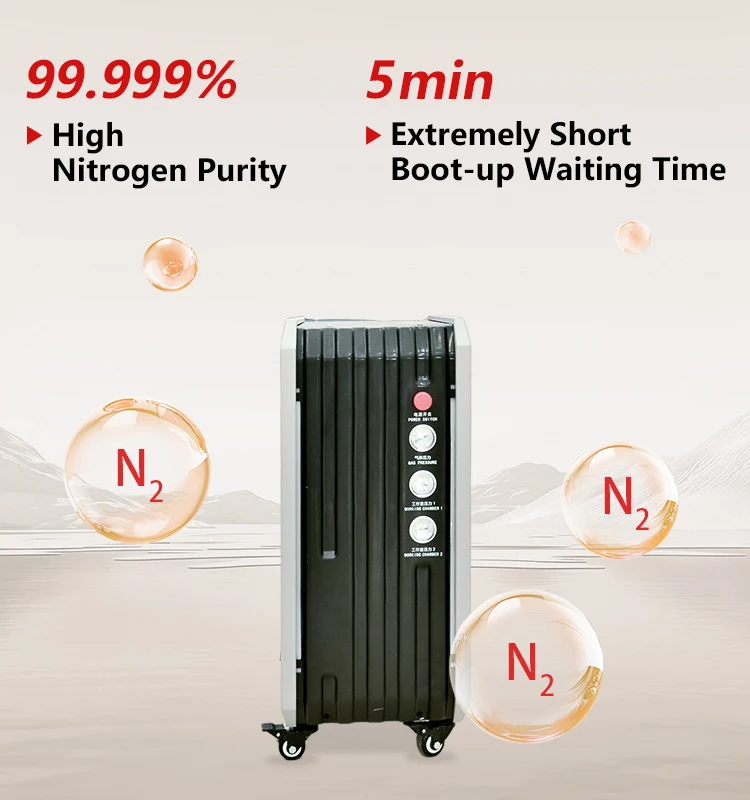 Industrial Grade High Purity 99.999% Energy Saving Nitrogen Generator for  Welding Machine