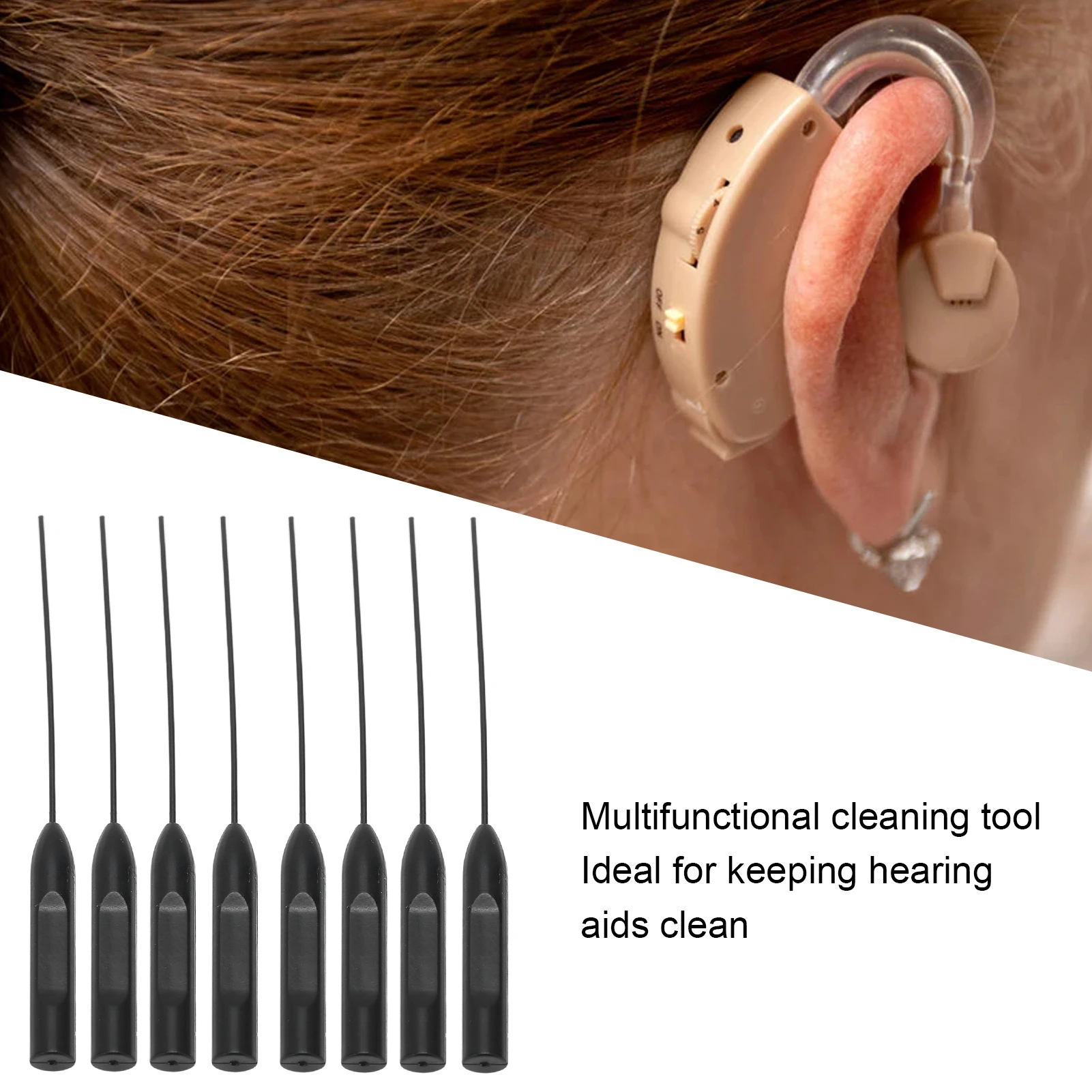 20Pcs Hearing Aid Wire Cleaner Includes Practical Designs Effectively Clean Hearing Aid Cleaner For Hearing Aid Cleaning Tools