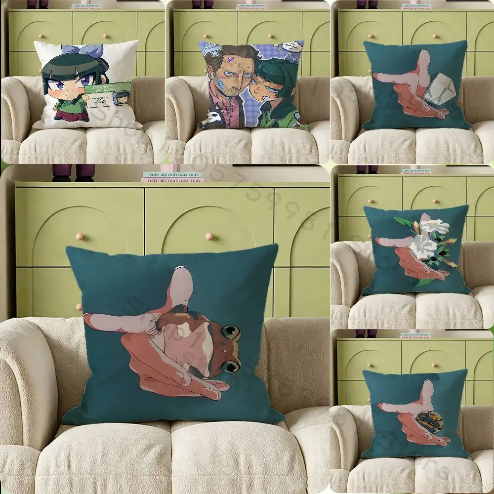 Funny Fingers Mao mao Anime Gifts PillowCase Sofa Cushion Cover Suitable For Home Bedroom Room custom Decor