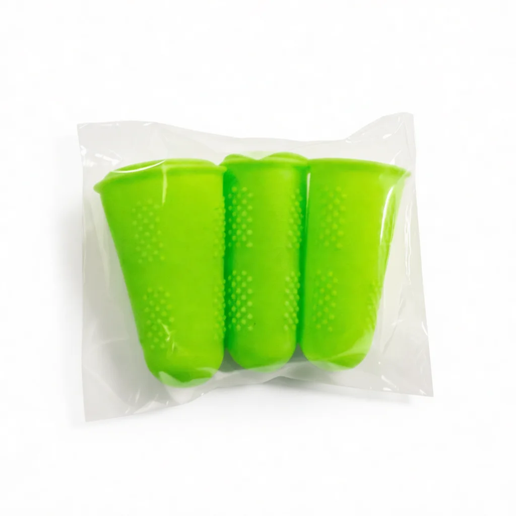Heat Resistant Silicone Finger Sleeves Anti Static Protective Pads For Hot Glue DIY Electronics Repair Hand Guard