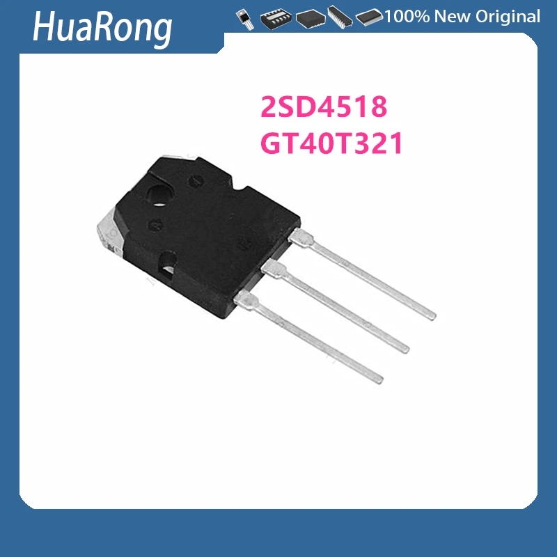 10Pcs/Lot  2SD4518 D4518 40T321 GT40T321 TO-3PL NCE40TH60BP NCE40TH60 TO-3P