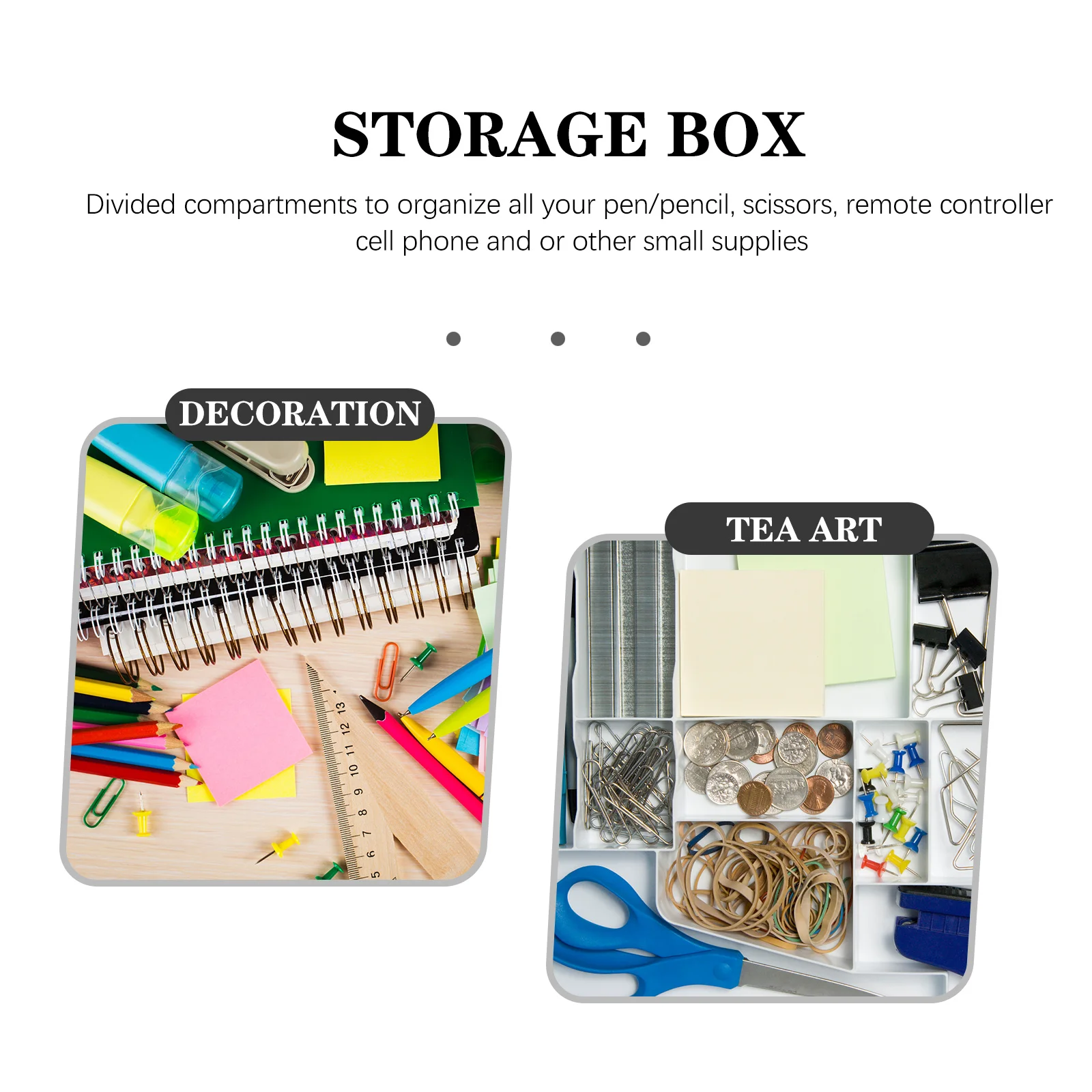 

Desk Organizer Pen Holder for Office Supplies Large Capacity Multi-Function Table Storage for Stationery Pencil Organizer Home