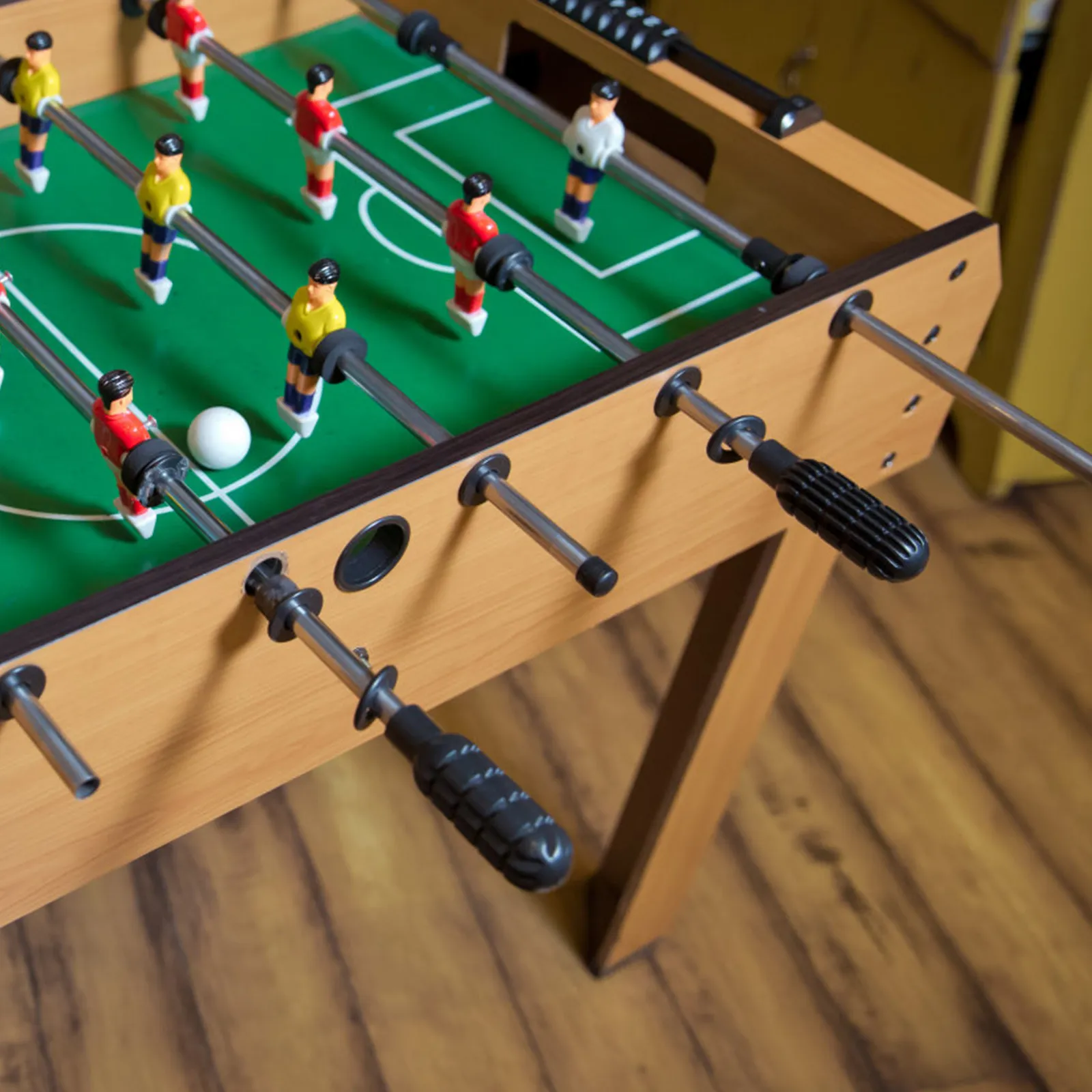 

1Pair Replacement Foosball Handles Wear-Resistant Plastic Table Football Game Accessories Ergonomic Foosball Grip for Football
