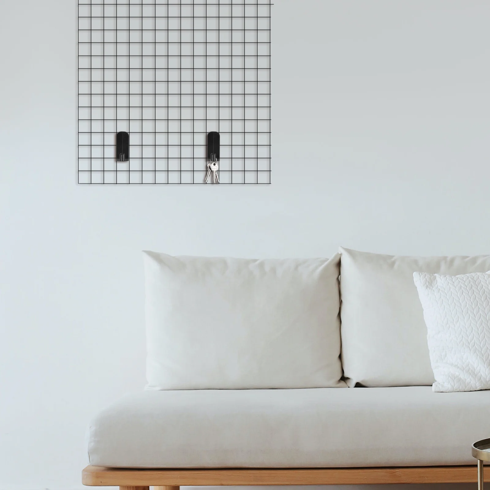 

5Pcs Pegboard Hooks for Hanging Black Easy to Install Multifunctional for Tidy Environment Hooks Black