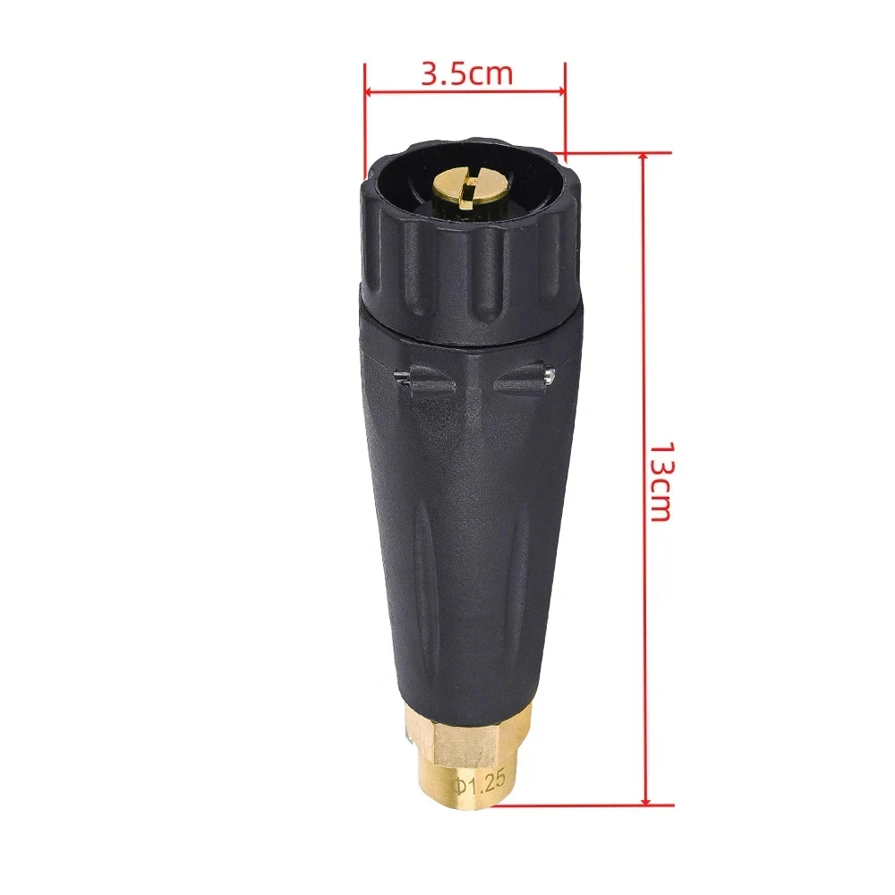 Automatic Car Wash Tool ST-75 G1/4 Inlet Foam Nozzle With 1.2mm Orifice Suitable For Outdoor Pressure Washer