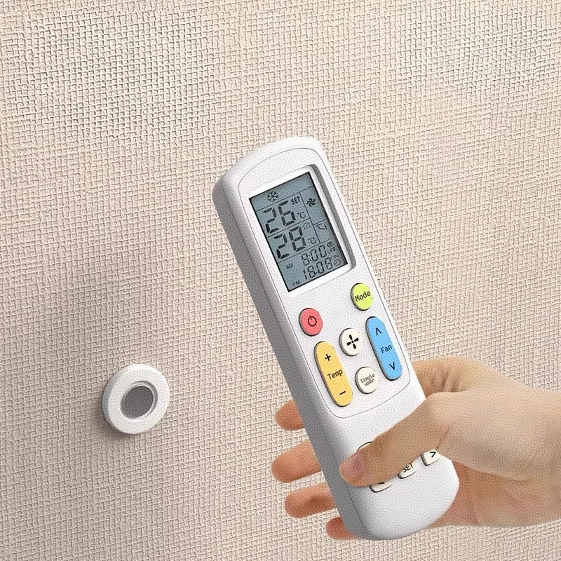 5/10pcs Remote Holder Magnetic Remote Control Holder Mount Wall Adhesive Strong Hold TV Remote Holder for Home Office