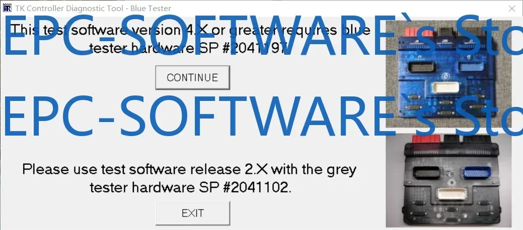 EPC-SOFTWARE Thermo King SR-2 and SR-3 Diagnostic Tool Softwre 4.2.2 for the Blue Tester