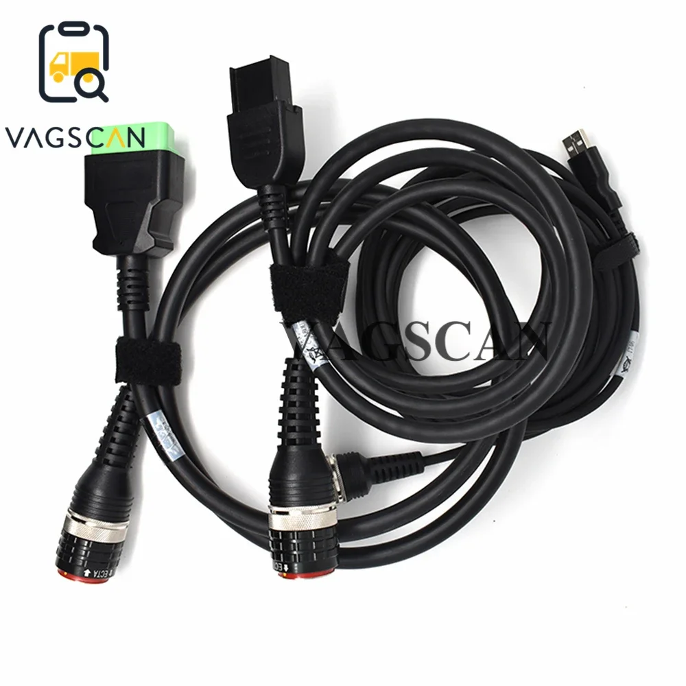 VOCOM 88890300 VOCOM II  (88894000) truck Diagnostic tool cable 8 Pin 88890306 +OBD2 OBDII 88890306+USB 88890305