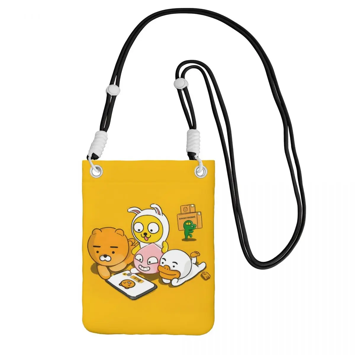 

Custom Casual K-Kakaoed Mobile Phone Bag for Running Women Men Cartoons Small Crossbody Purse Smart Phone Wallet With Strap