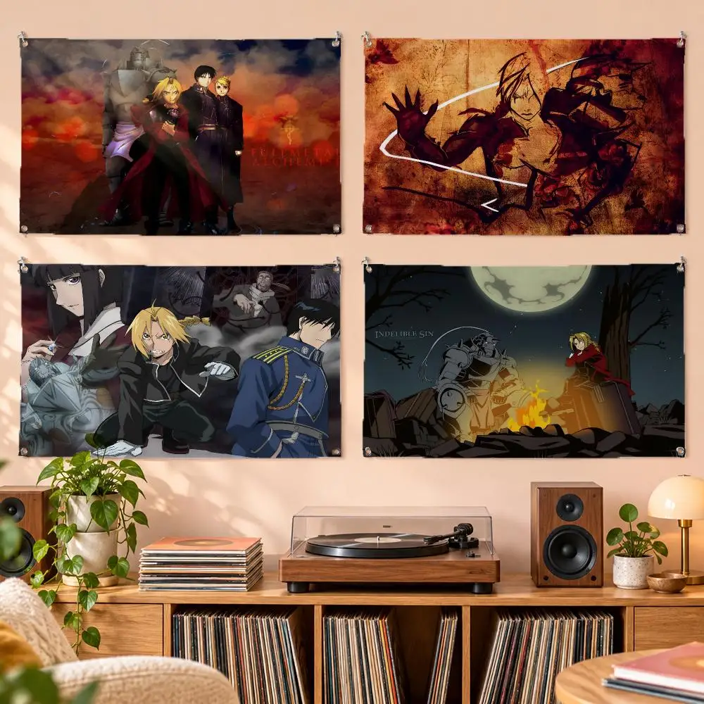 EdwaArd Elric Flags No Hem Wall Banner Indoor Outdoor For Home Party Garden Decor