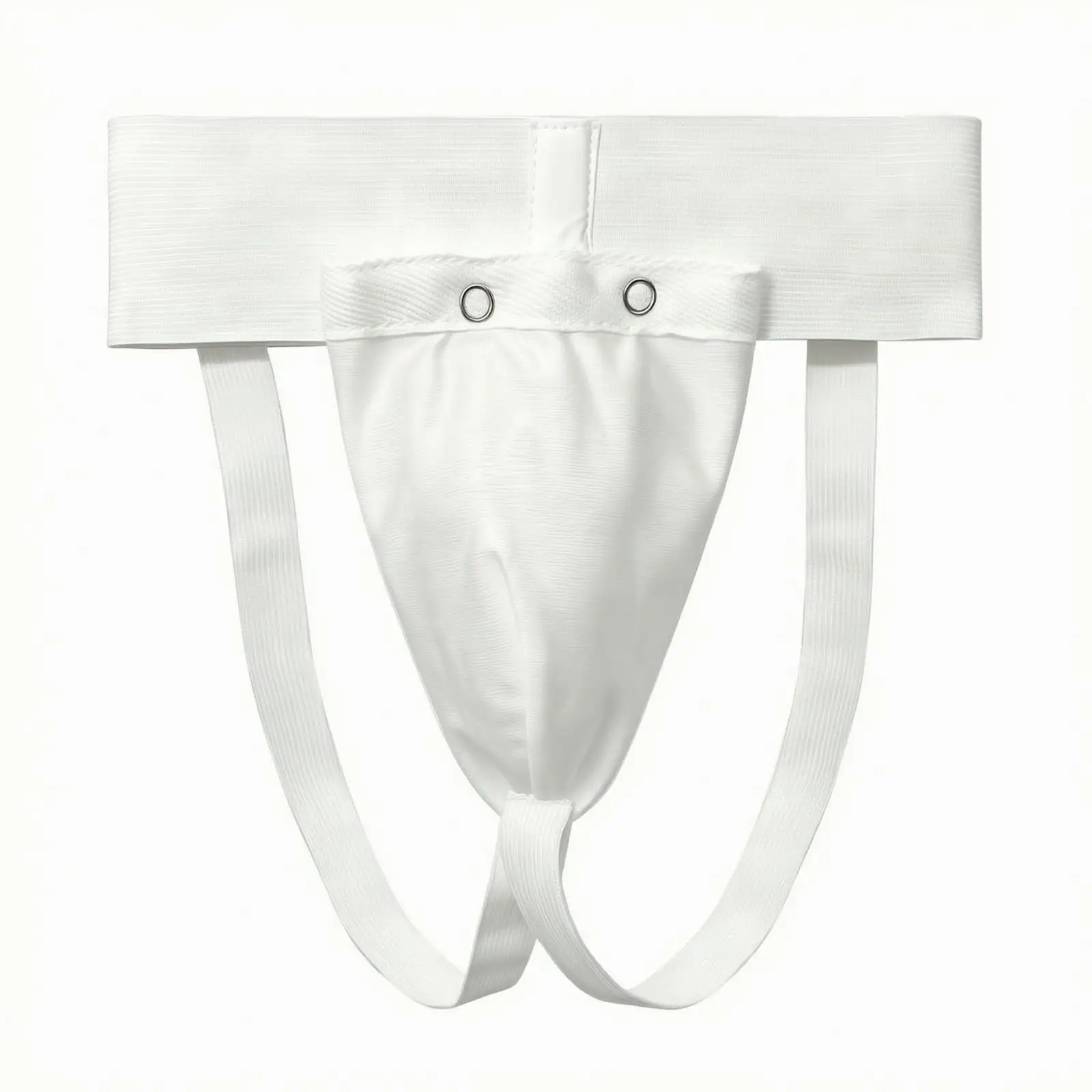 Lightweight Cotton Polyester Groin Protector with Removable Liner for Karate Kickboxing Soccer MMA Training