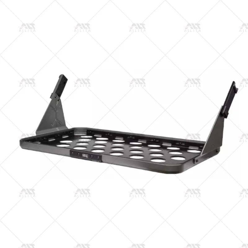 High Quality Tailgate Storage Rack Modified Rear Trunk Storage Rack Folding Bracket For Jeep Wrangler JL Accessories