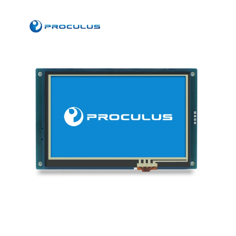 Proculus 4.3 inch uart 480*272 TFT display smart home TTL LCD module tablet screen raspberry linux Micro board for home using