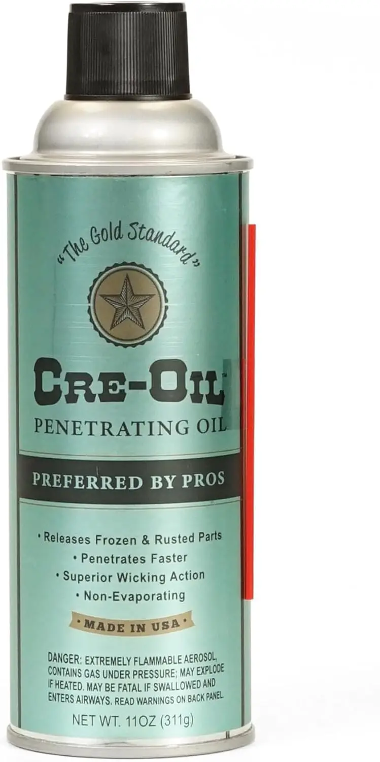 

Low-Viscosity Penetrating Oil for Rusted Bolts, Nuts & Fittings; Automotive & Industrial Use, 11 oz