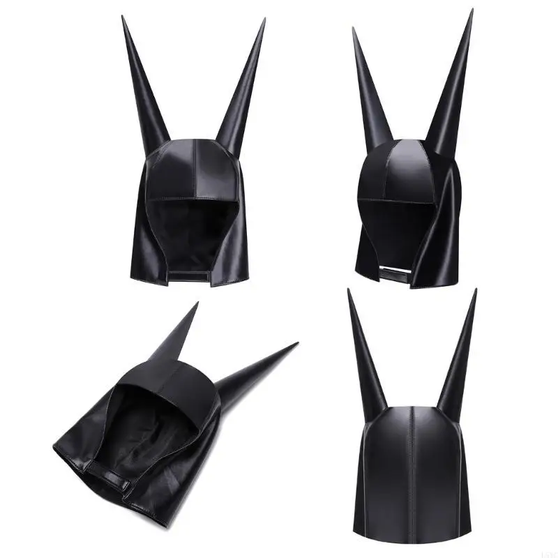 

L5YC PU Leather Costume Hat Cosplay Hat For Halloween And Theme Event Entertainment