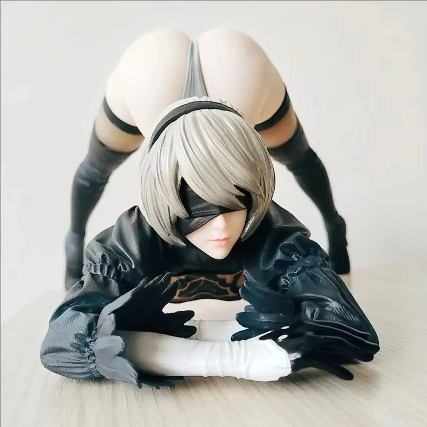 Nier: Gambar Automata Yorha No. 2 Tipe B 2b Figur Aksi Pvc Gadis Anime Gk Model Patung Boneka Mengumpulkan Hadiah Mainan Meja Dekorasi Ruangan