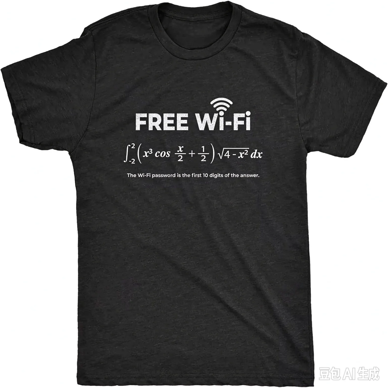 Funny Sarcasm Quote Mens Free WiFi Tshirt Math Equation Novelty Tee Men Clothing Printed Streetwear