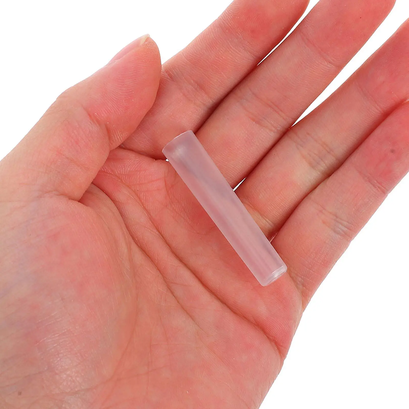 100Pcs Clear Plastic Pencil Caps Pencil Tip Protectors Extenders for Artists Kids Sketching Drawing Use Portable Pencils Toppers