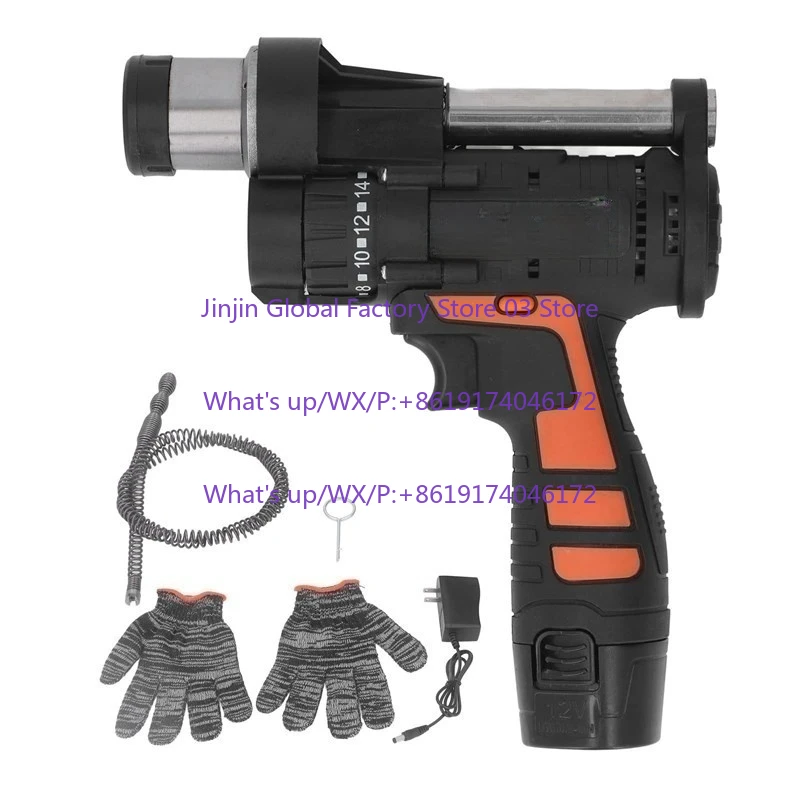 

Sewer unclogging tool, special power tool for unclogging kitchen floor drains and toilet pipes, and toilet blockages