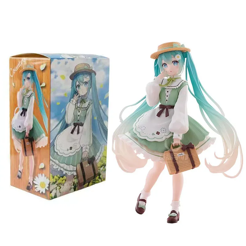 

Judai Original TAITO Fashion Figure VOCALOID Hatsune Miku Country PVC Action Figure Model Doll Toy Girl Decoration Birthday Gift