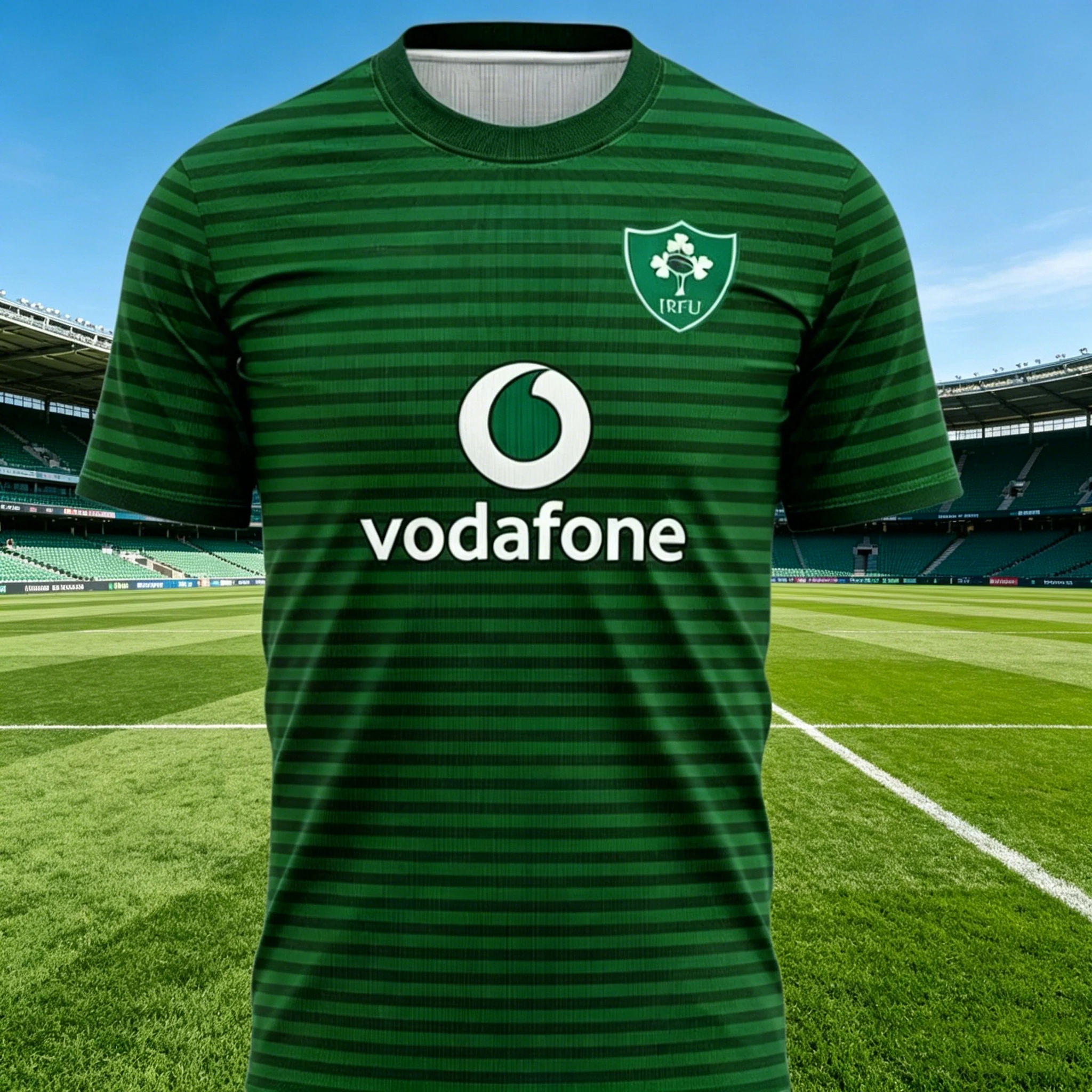 

Футболка для фанатов регби IRFU 2026: спортивная тренировочная футболка с круглым вырезом для мужчин и женщин, дышащая, быстросохнущая, модная, детская