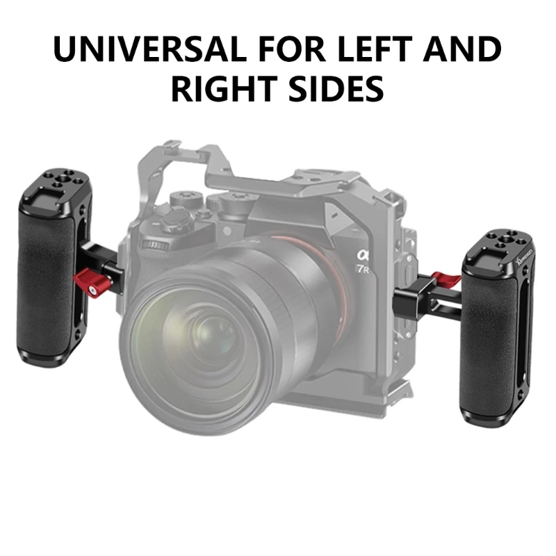 Ergonomic Camera Side Handle Aluminum Construction with Adjustable Height for Photo Enthusiasts for Accessory Expansion - Image 3