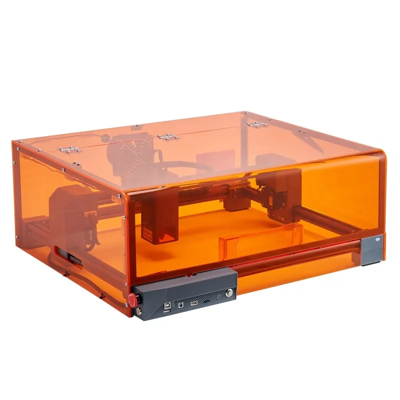 20W  Engraver Cutting Machine 7000 Mm/min 11.8 X 11.8 Working Area Enclosure for Wood Certain Metal Class 1  Engraver