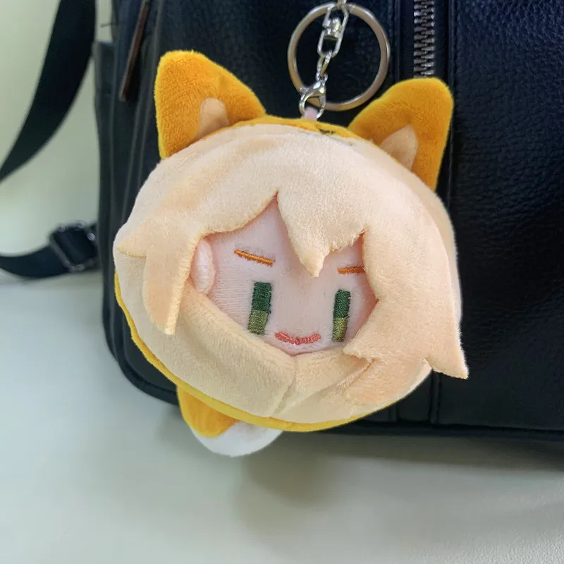 12cm Impact Plush Toy Teyvat Zoo Theme Xiao Yae Miko Tartaglia Arataki Itto Fischl Thoma Plush Pendant Keychain Packpack