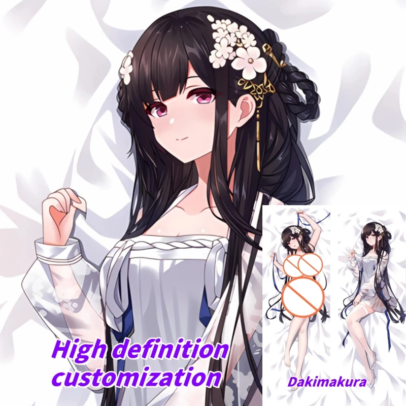 

Dakimakura Anime Pillow Case Azur Lane ROC Yat Sen Double-sided Print Of Life-size Body Pillowcase Gifts